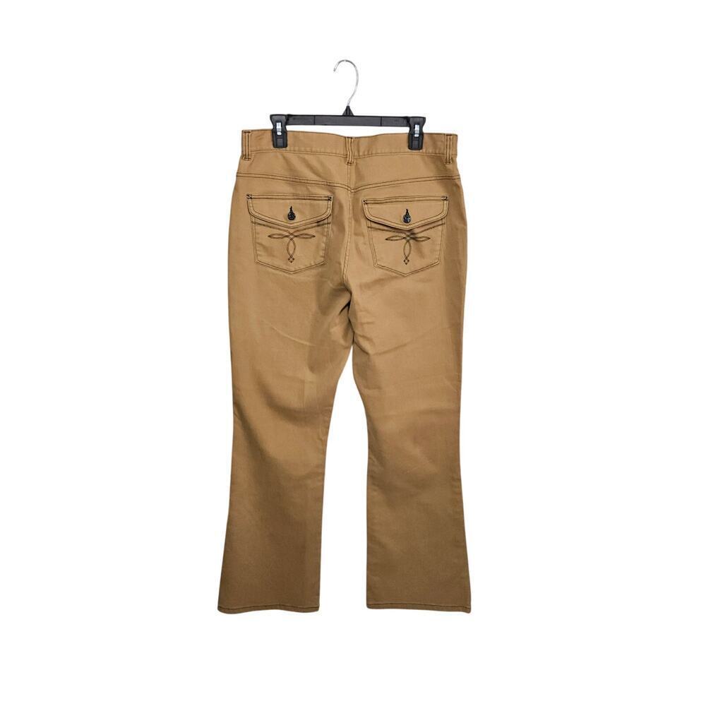 Lauren Ralph Lauren Jeans Pants Womens Sz 12 Large Brown Bootcut LRL Denim - Picture 2 of 5
